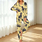 200gsm V-Neck Pajama Set(All-Over Printing)