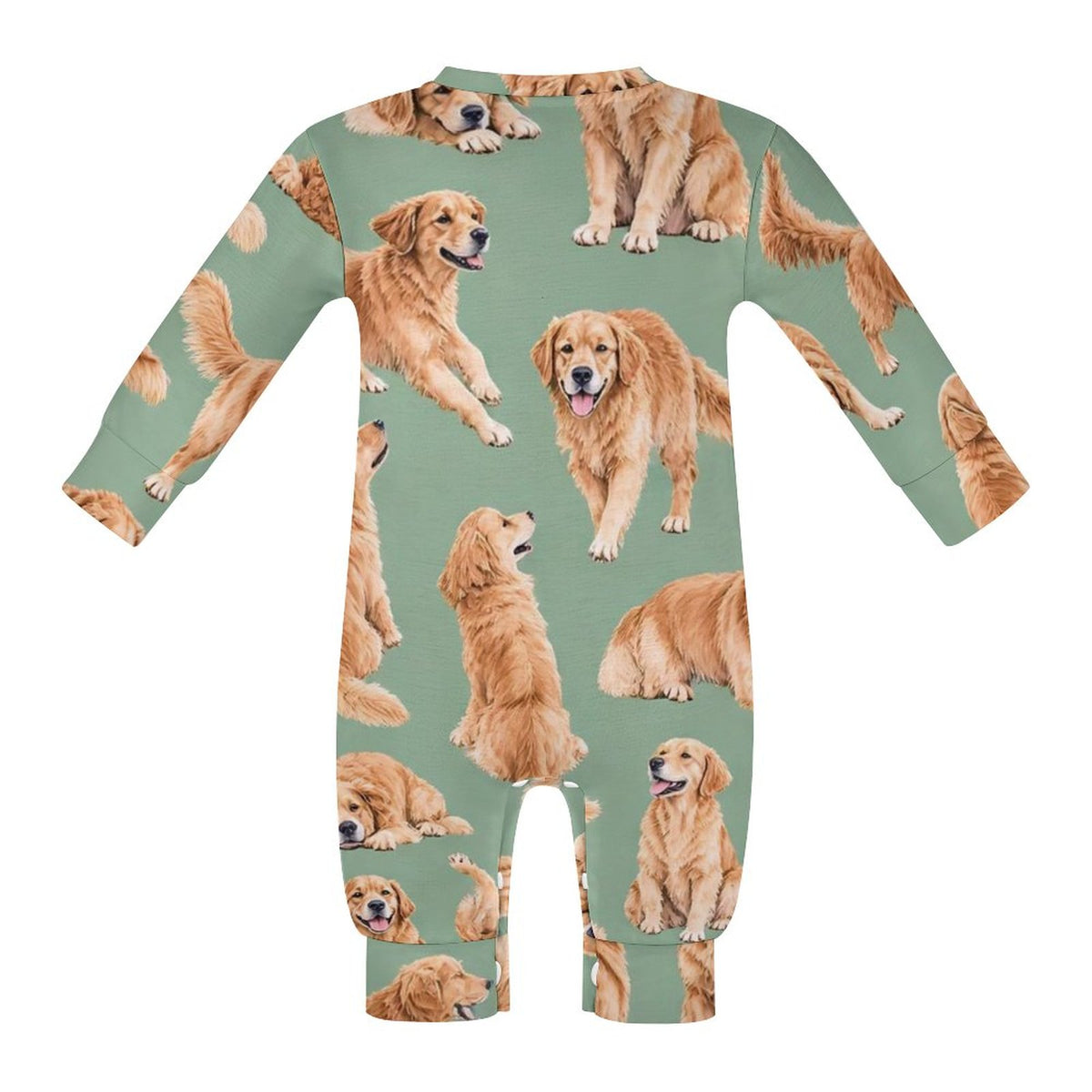 Dog Lover, Pet Owner, Cotton Long Sleeve Infant Bodysuit (All-Over Printing)