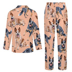 180gsm Long Sleeve Kid Pajama Set(All-Over Printing)