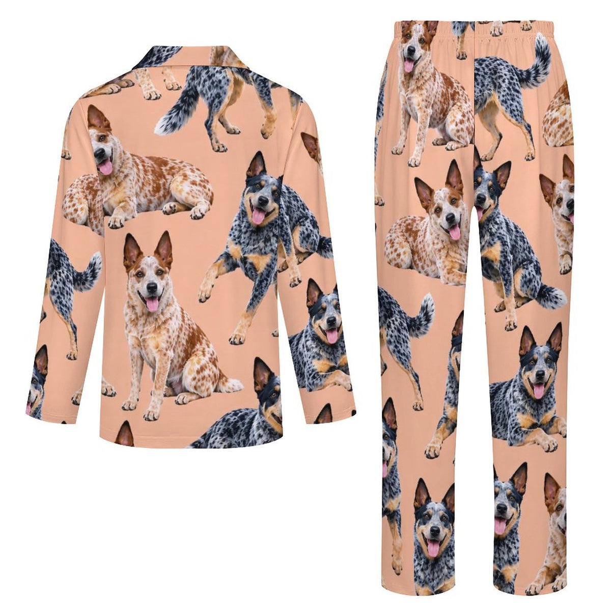 180gsm Long Sleeve Kid Pajama Set(All-Over Printing)