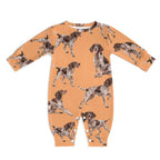 Dog Lover, Pet Owner, Cotton Long Sleeve Infant Bodysuit (All-Over Printing)