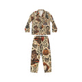 Vintage Horror Character Pajamas | Satin Sleep Set