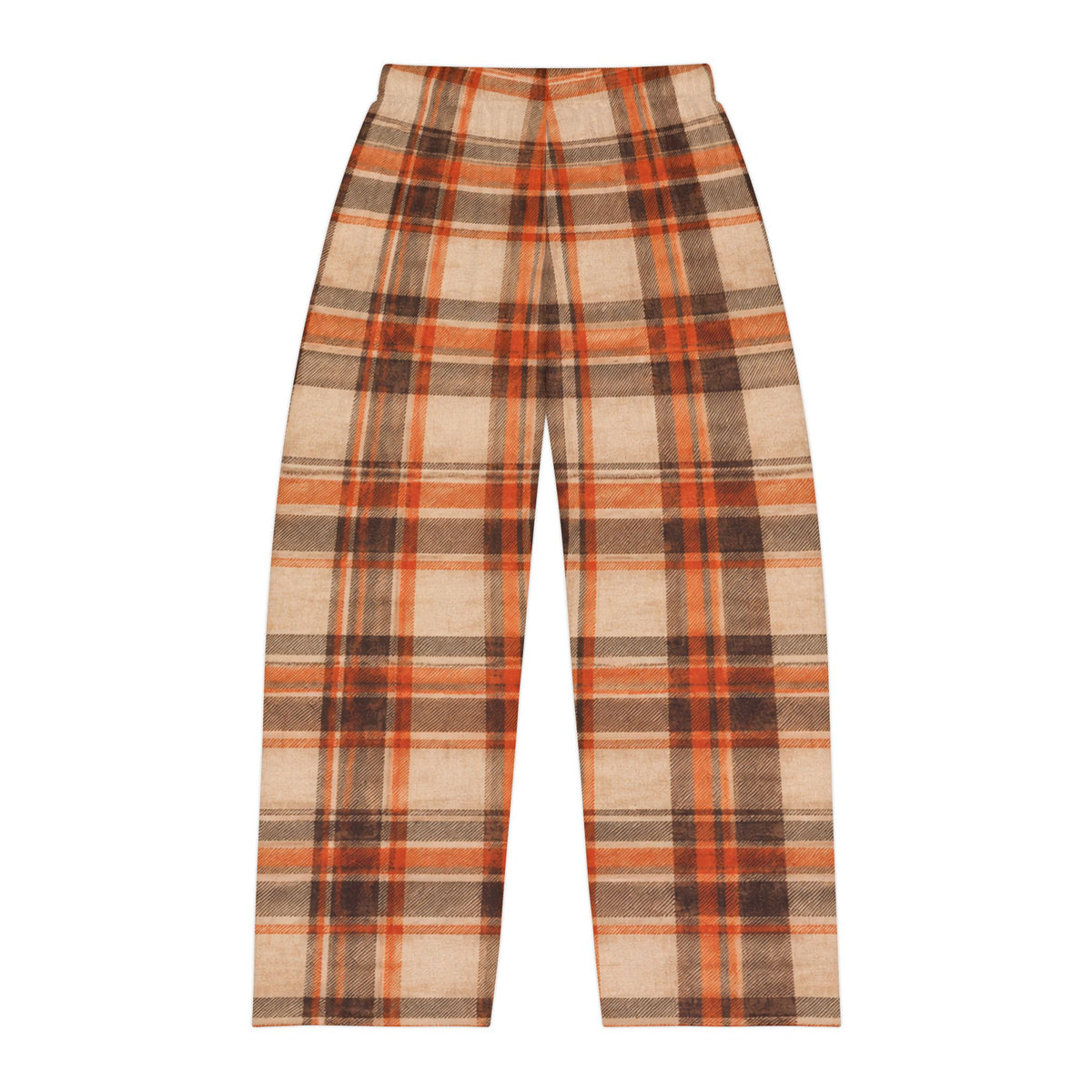 Men's Fall Plaid Pajama Pants — Autumn Hunting Lounge Bottoms