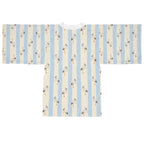 Baby boy stork Stripe Kimono Robe — Long Sleeve Lounge Robe