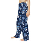 Blue Pride Trojan Helmet Pajama Pants | Navy Allover Print