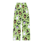 Kids Halloween Lounge Pants - Cute Monster & Ghost All-Over Print