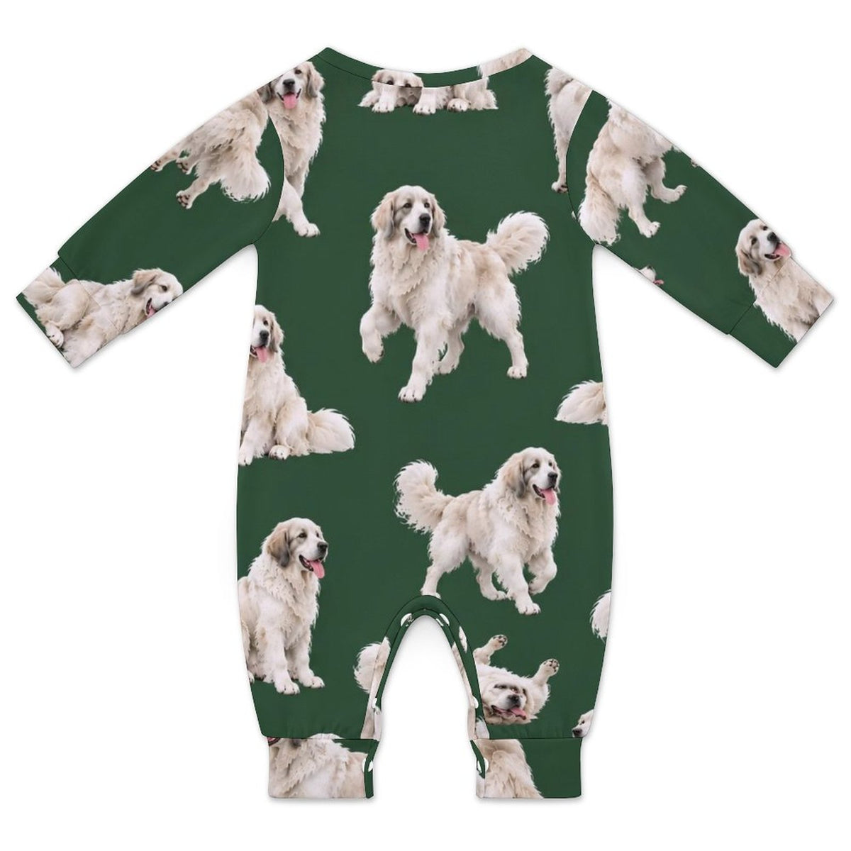Dog Lover, Pet Owner, Cotton Long Sleeve Infant Bodysuit (All-Over Printing)