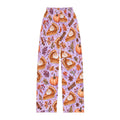 Kids Fall Pie Print Lounge Pants — Cozy Pumpkin Pie & Cinnamon AOP Pajama Bottoms