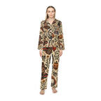 Vintage Horror Character Pajamas | Satin Sleep Set