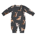Dog Lover, Pet Owner, Cotton Long Sleeve Infant Bodysuit (All-Over Printing)