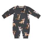 Dog Lover, Pet Owner, Cotton Long Sleeve Infant Bodysuit (All-Over Printing)