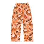 Pumpkin Pie Fall Pajama Pants — Women's Cozy Autumn Lounge Trousers