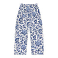 Blue pride Toile Floral with Trojan Helmet Pajama Pants | All-Over Print