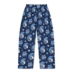Blue Pride Trojan Helmet Pajama Pants | Navy Allover Print