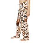 Coffee Lovers Pajama Pants — Cozy All-Over-Print Women's Lounge Pants with Cute Coffee Mug Pattern