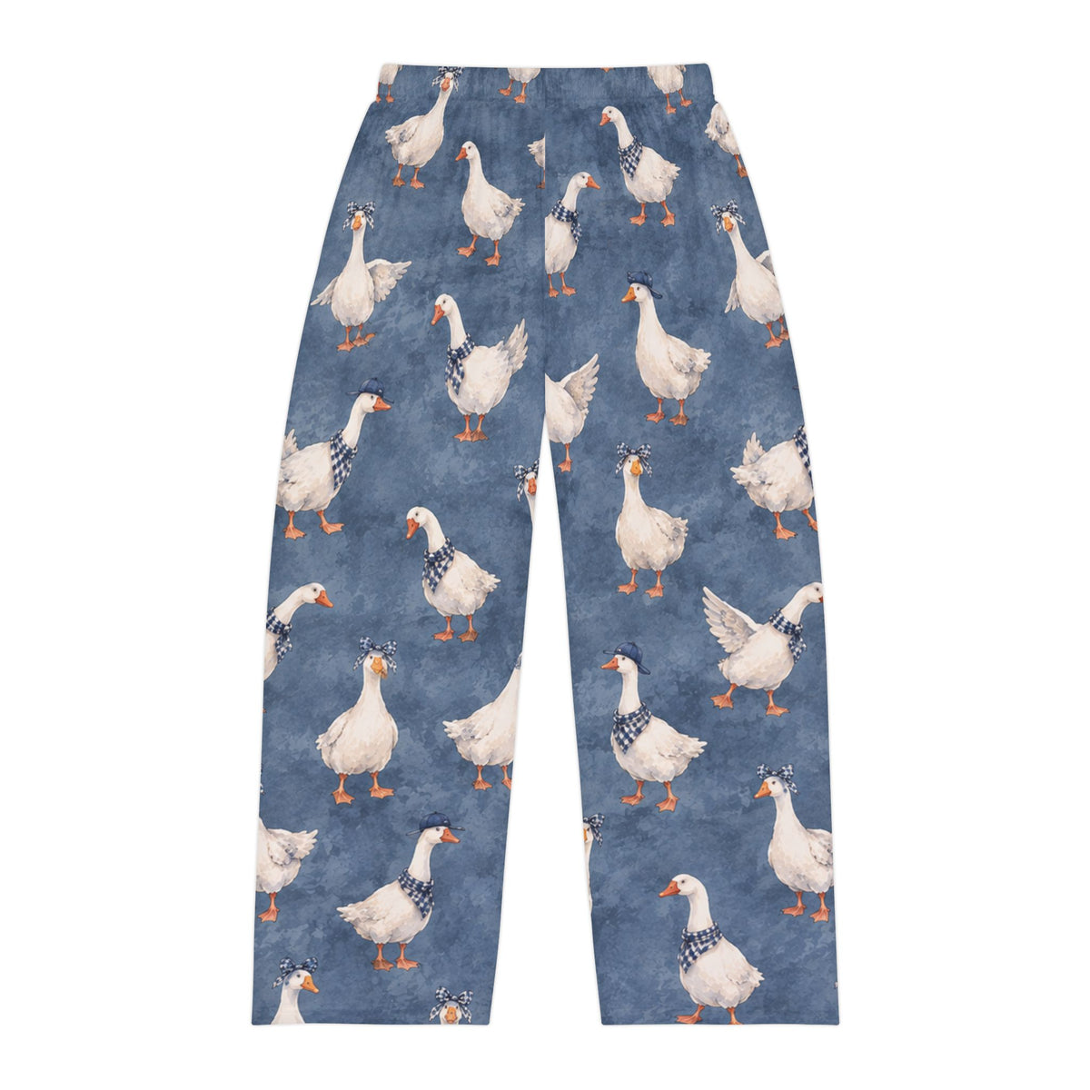 Goose Print Pajama Pants – Men’s Cozy All-Over-Print Lounge Pants