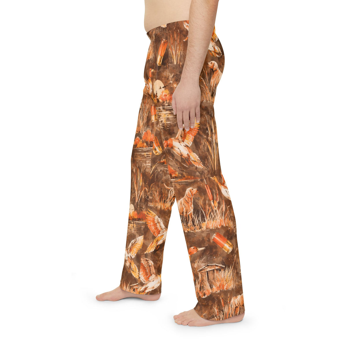 Autumn Duck Men's Pajama Pants — Autumn Hunting Lounge Bottoms