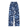 Trojan Helmet Pattern Kids Lounge Pants | Blue School Spirit AOP