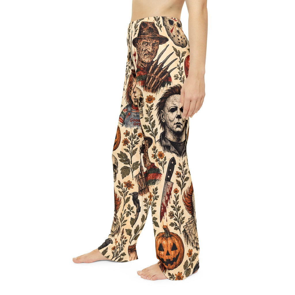 Horror Movie Icons pajama pants | Freddy, Michael, Pennywise AOP