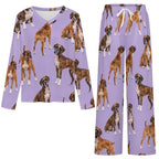200gsm V-Neck Pajama Set(All-Over Printing)