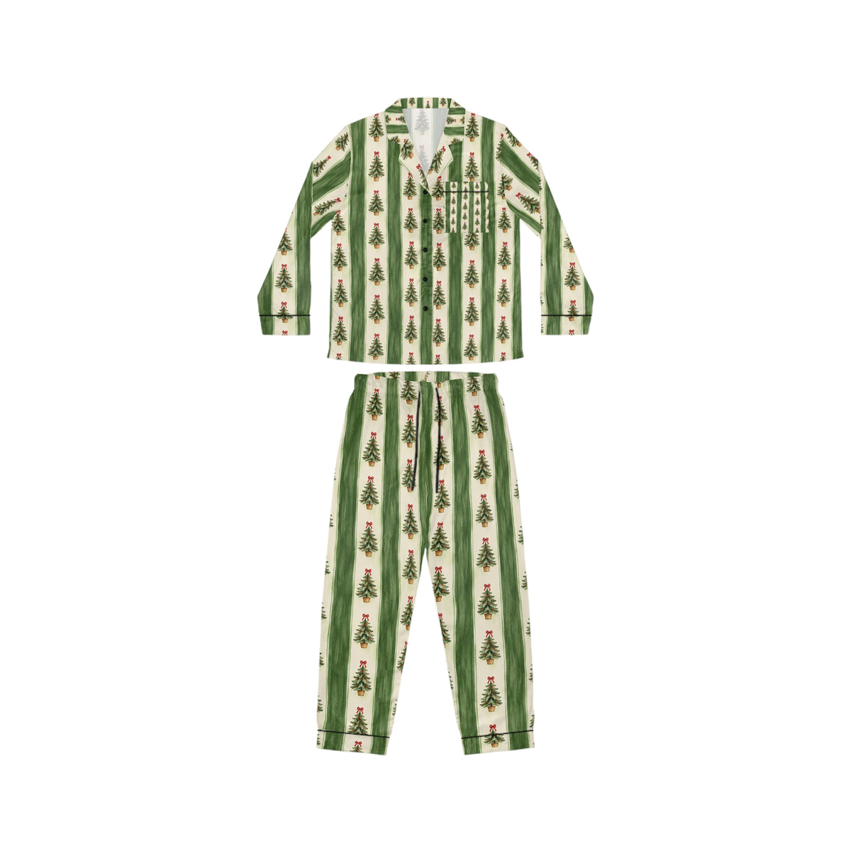 Christmas Tree Stripe Pajamas | Pajama