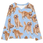 200gsm V-Neck Pajama Set(All-Over Printing)