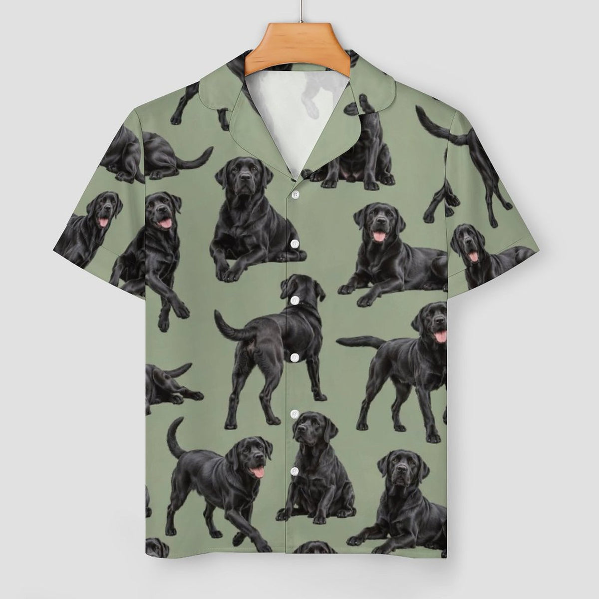 Women's Satin Cuban Collar Pajama Set(All-Over Printing)