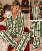 Christmas Tree Stripe Pajamas | Pajama