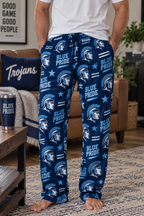 Blue Pride trojan Helmet pajama pants | All-over print