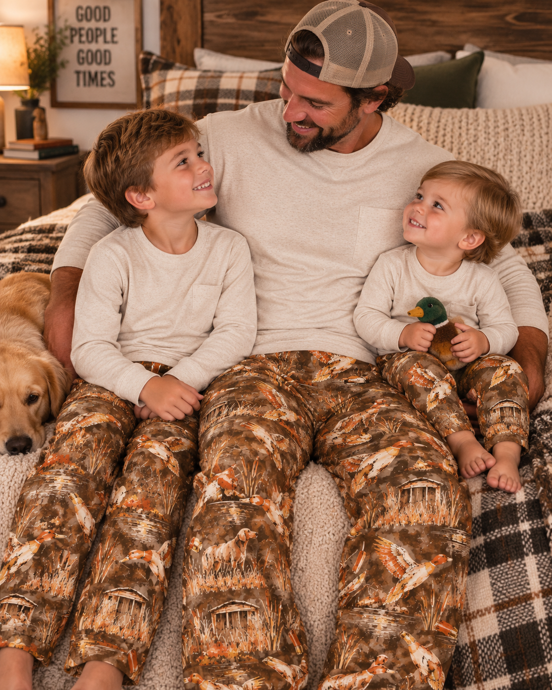 Autumn Duck Men's Pajama Pants — Autumn Hunting Lounge Bottoms