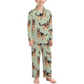 Dog Lover, Pet Owner,  Long Sleeve Kid Pajama Set(All-Over Printing)