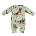 Dog Lover, Pet Owner, Cotton Long Sleeve Infant Bodysuit (All-Over Printing)