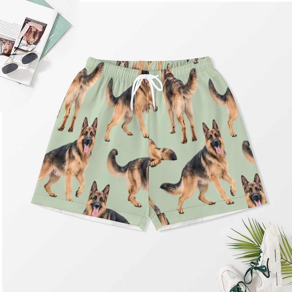 Women's Satin Cuban Collar Pajama Set(All-Over Printing)