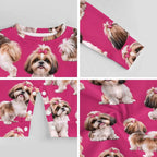 Dog Lover, Pet Owner, Cotton Long Sleeve Infant Bodysuit (All-Over Printing)