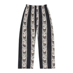 Skull Stripe Pajama Pants | Skull Pattern Lounge Pants