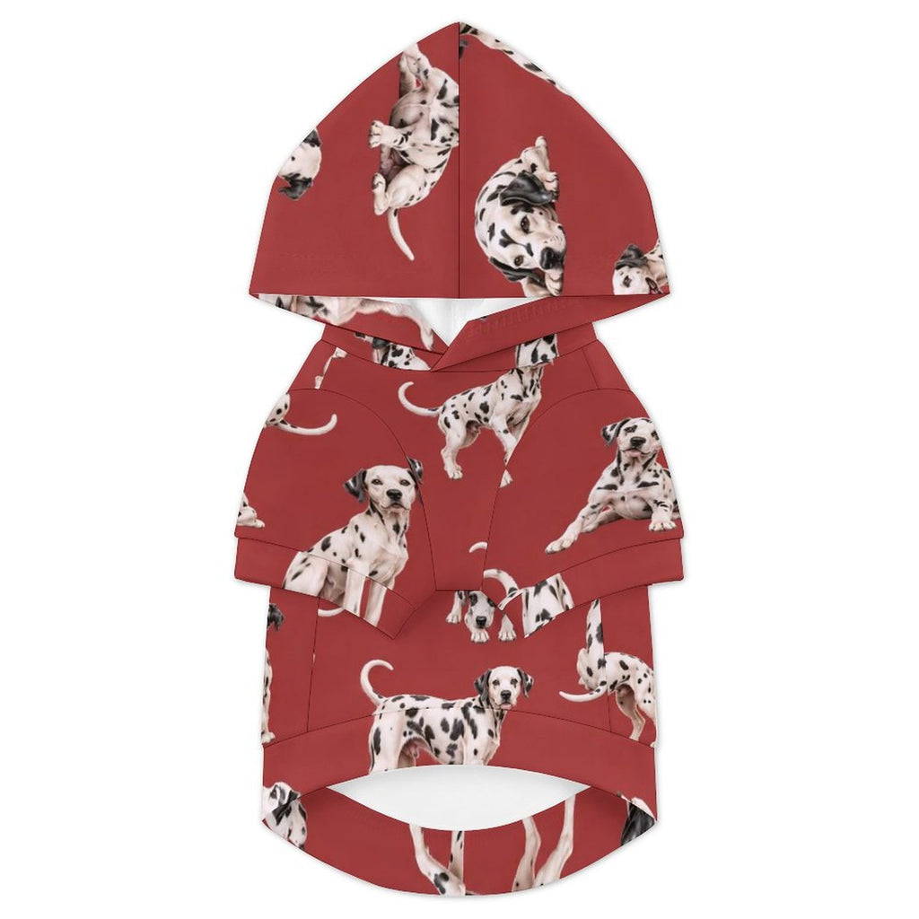 200gsm Plus Size Pet Hooded Sweatshirt(All-Over Printing)