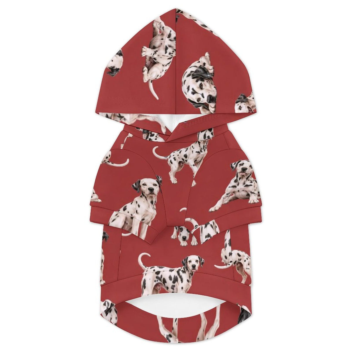 200gsm Plus Size Pet Hooded Sweatshirt(All-Over Printing)