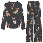 200gsm V-Neck Pajama Set(All-Over Printing)