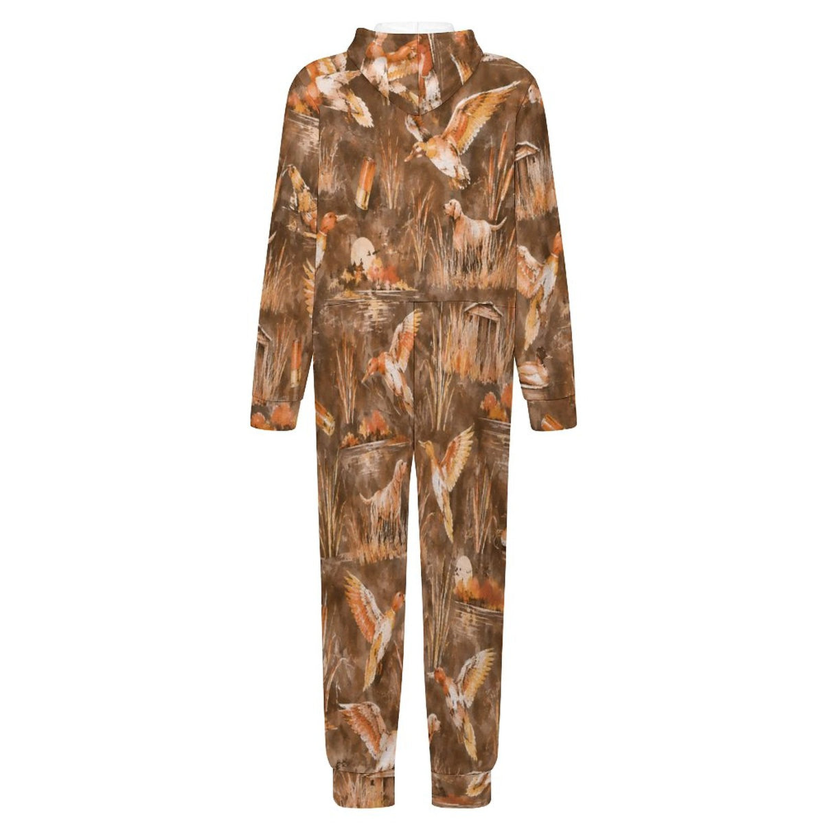 250gsm Flannel Footless Zip up Kid Jumpsuit Pajamas(All-Over Printing)