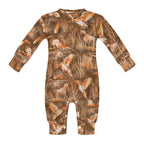 Cotton Long Sleeve Infant Bodysuit (All-Over Printing)