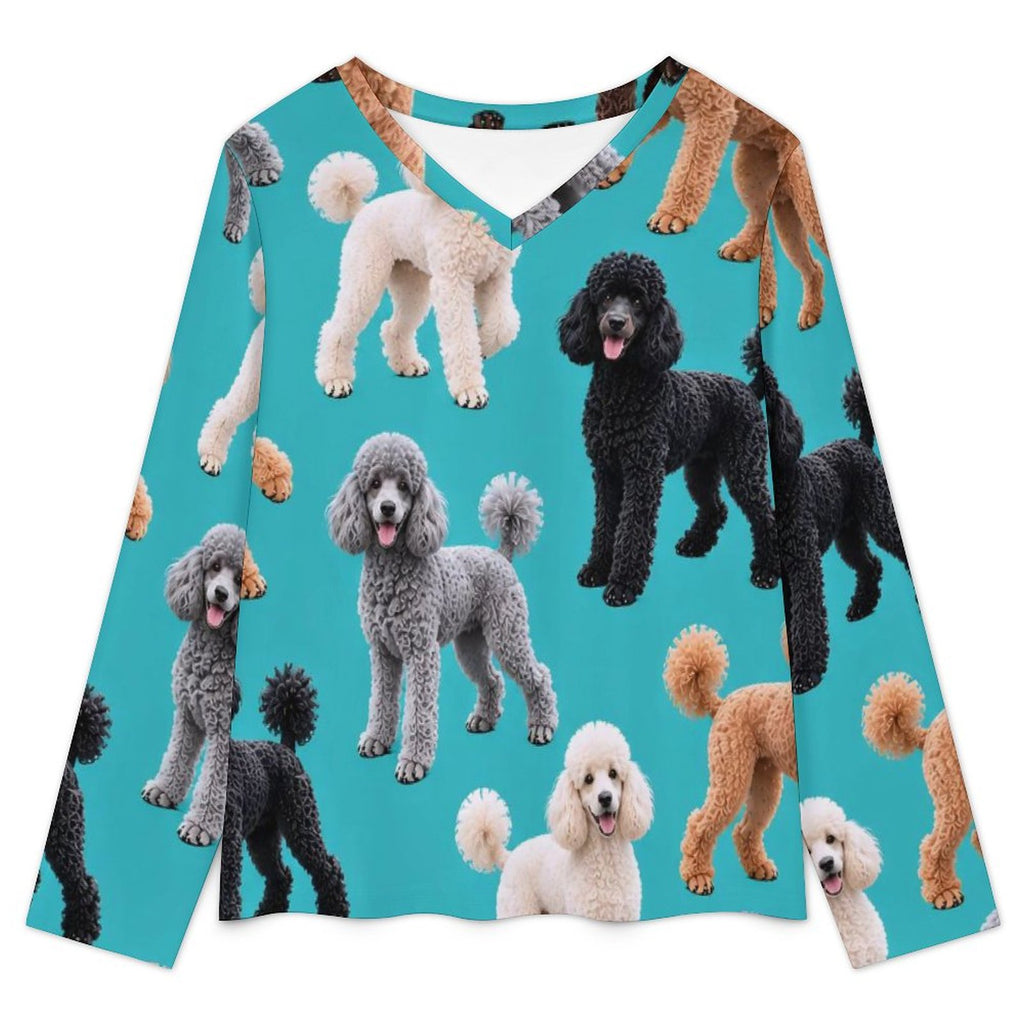 200gsm V-Neck Pajama Set(All-Over Printing)