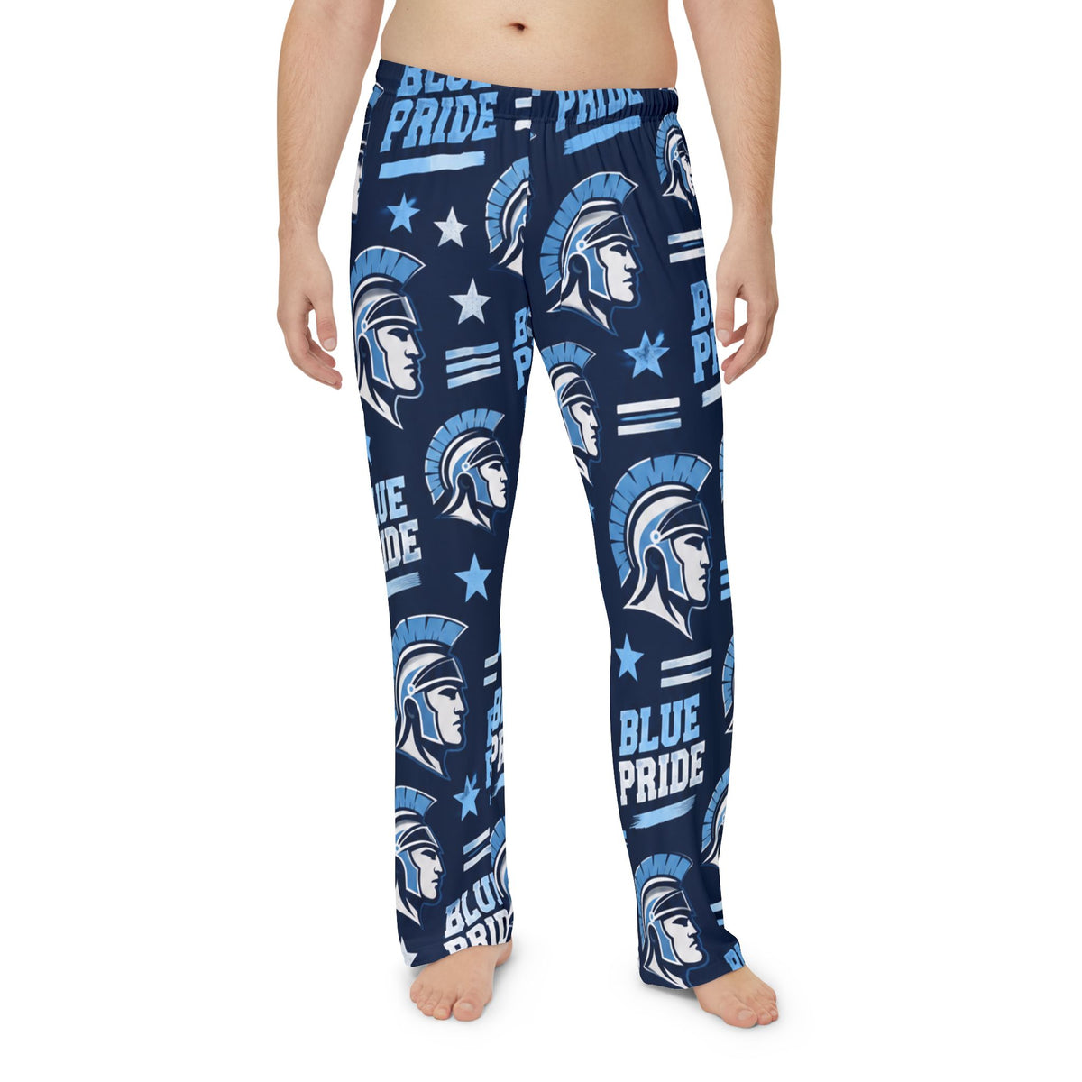 Blue Pride trojan Helmet pajama pants | All-over print