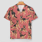 Women's Satin Cuban Collar Pajama Set(All-Over Printing)
