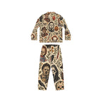 Vintage Horror Character Pajamas | Satin Sleep Set