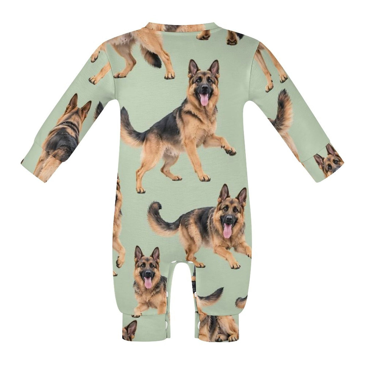 Dog Lover, Pet Owner, Cotton Long Sleeve Infant Bodysuit (All-Over Printing)