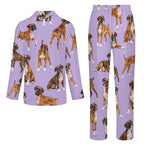 180gsm Long Sleeve Kid Pajama Set(All-Over Printing)