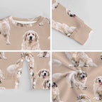 Dog Lover, Pet Owner, Cotton Long Sleeve Infant Bodysuit (All-Over Printing)