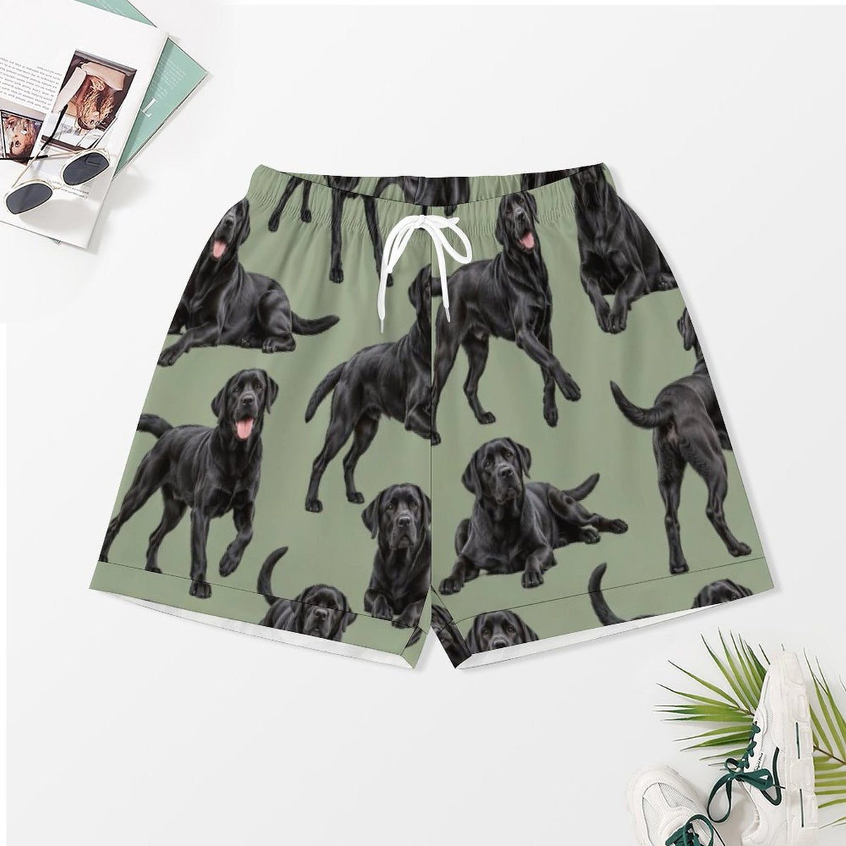 Women's Satin Cuban Collar Pajama Set(All-Over Printing)