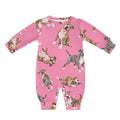 Dog Lover, Pet Owner, Cotton Long Sleeve Infant Bodysuit (All-Over Printing)
