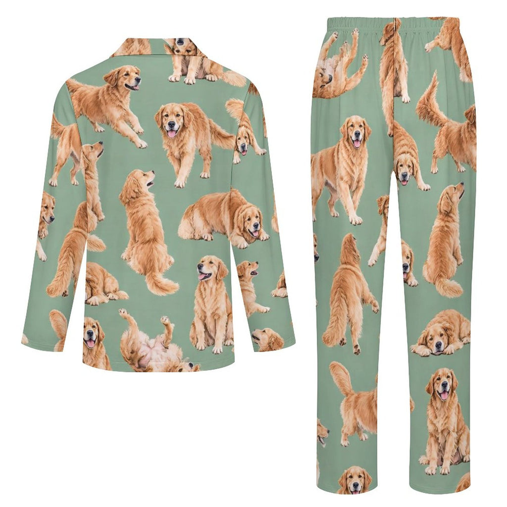 180gsm Long Sleeve Kid Pajama Set(All-Over Printing)